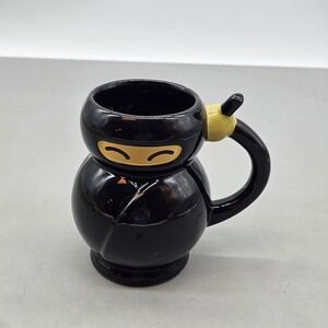 BigMouth Inc Ninja Coffee Mug Black Ceramic Trust Me I'm A Ninja Novelty Cup 4.5